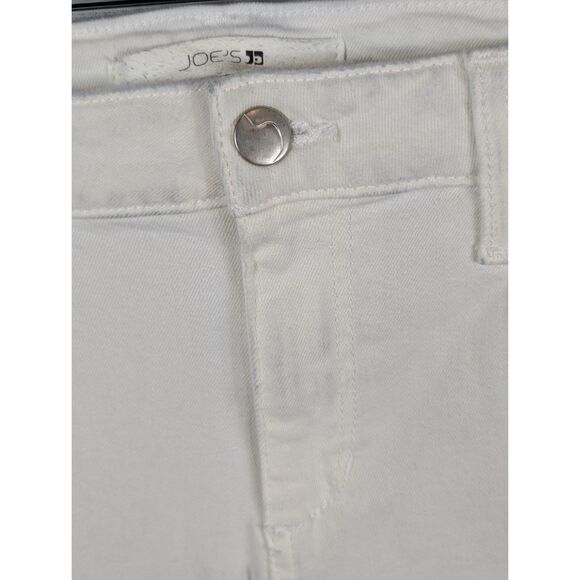 Joe's Jeans Nadeen Skinny Ankle Distressed Jeans White Women's Size 27 - Picture 5 of 13
